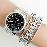 Michael Kors Jet Set Chronograph Black Dial Ladies Watch MK5021 - The Watches Men & CO #5