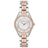 Michael Kors Lauryn Quartz White Mother of Pearl Dial Ladies Watch MK3979 - Watch