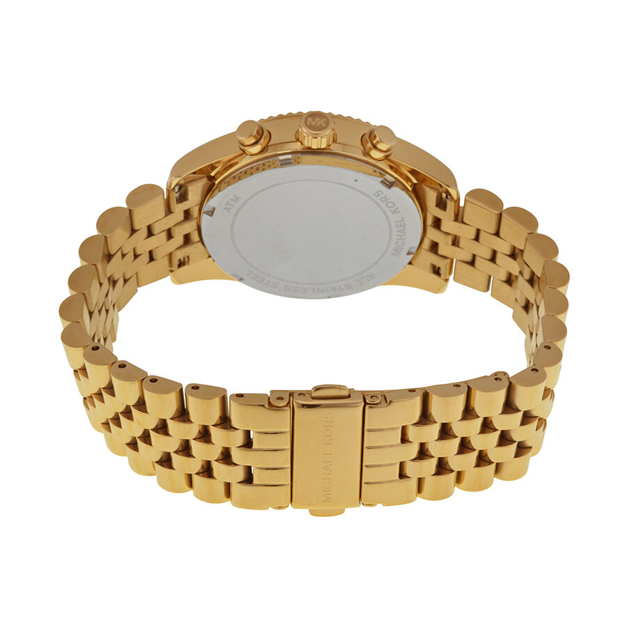 Michael Kors Lexington Chronograph Blue Dial Ladies Watch MK6206 - The Watches Men & CO #3