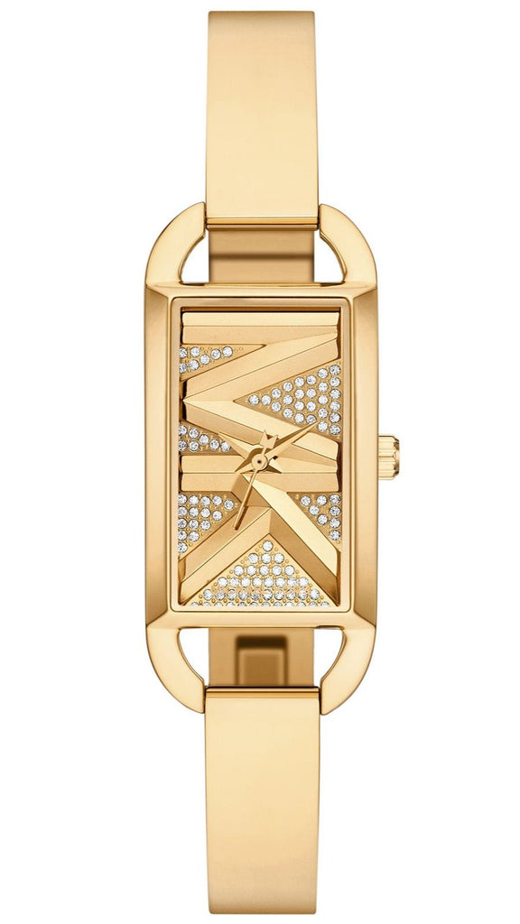 Michael Kors Empire Pavé Gold Bangle Women's Watch - MK4840