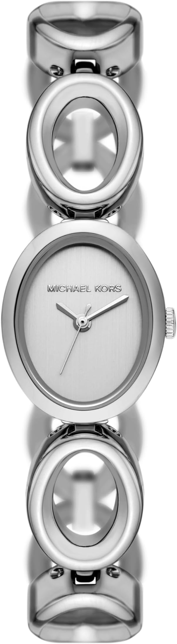 Michael Kors MK4958 stainless steel women's watch with silver dial and linked bracelet