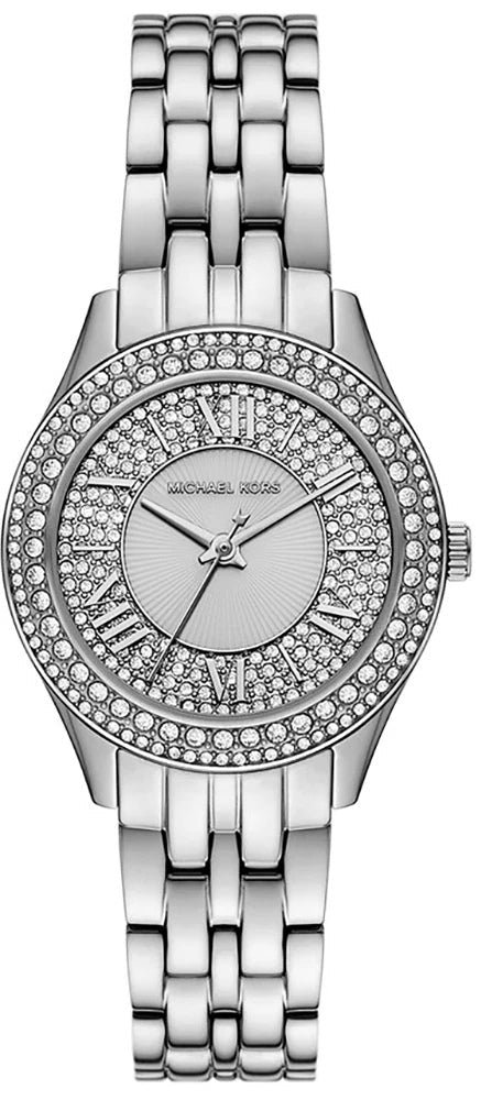 Michael Kors MK4975 stainless steel women's watch with crystal-set bezel and bracelet