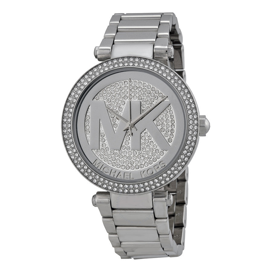 Michael Kors Parker Crystal Pave Dial Ladies Watch MK5925 - The Watches Men & CO