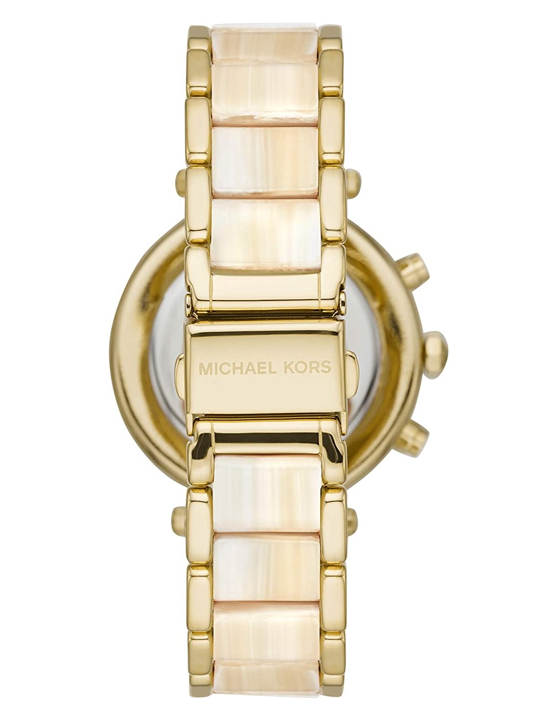 Michael Kors Parker Gold Tone Chronograph Women's Watch MK6831 - The Watches Men & CO #3