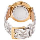 Michael Kors Pyper Quartz Crystal White Dial Ladies Watch #MK2858 - The Watches Men & Co #3