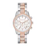 Michael Kors Ritz Pavé Two-Tone Unisex Watch MK6651 - Watch