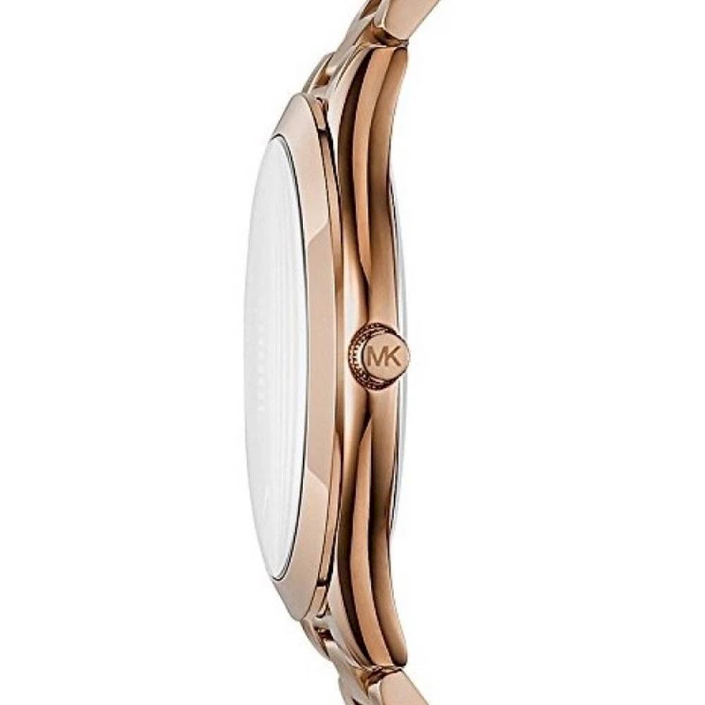 Michael Kors Rose Gold Slim Runway Women's Watch MK3804 - The Watches Men & CO #2