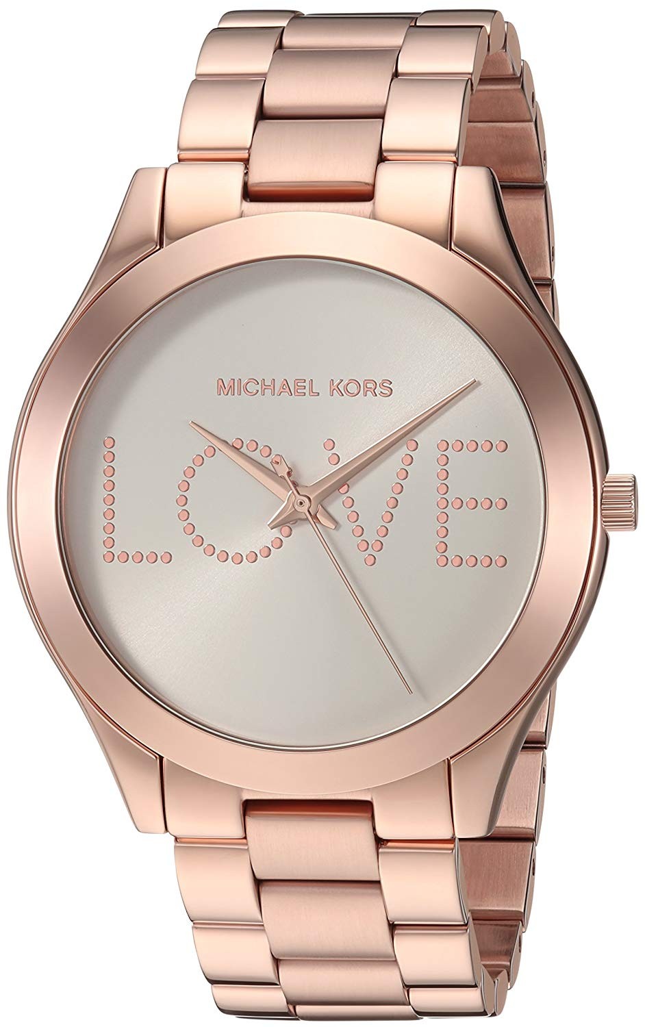 Michael Kors Rose Gold Slim Runway Women's Watch MK3804 - The Watches Men & CO