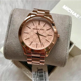 Michael Kors Runway Rose Gold Ladies Watch MK3336 - The Watches Men & CO #3