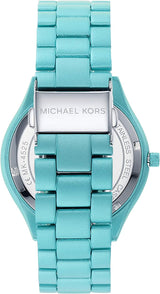 Michael Kors Slim Runway Aqua Women's Watch MK4525 - The Watches Men & CO #3