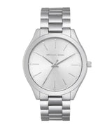 Michael Kors Slim Runway Silver Unisex Watch MK4502 - The Watches Men & CO