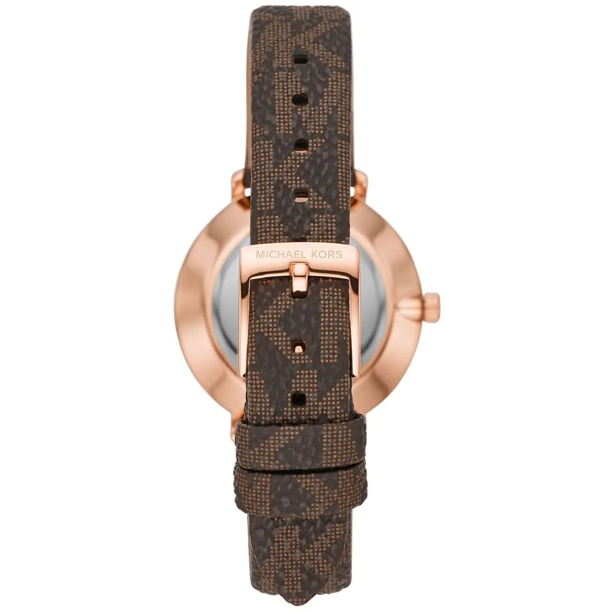 Michael Kors Pyper Brown Leather Women's Watch - MK1036