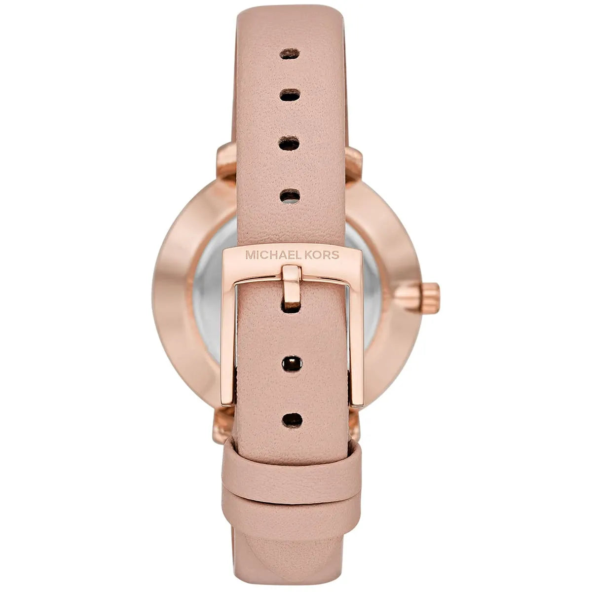 Michael Kors Pyper Three-Hand Pink Leather Women's Watch - MK2803