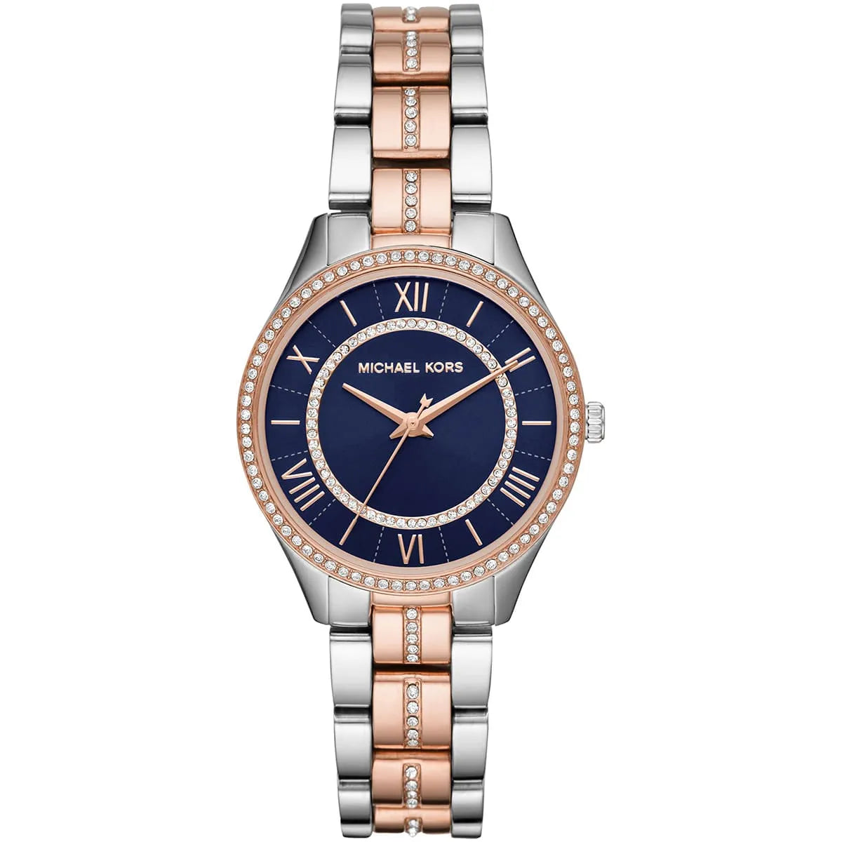 Michael Kors Lauryn Three-Hands Blue Women's Watch MK3929