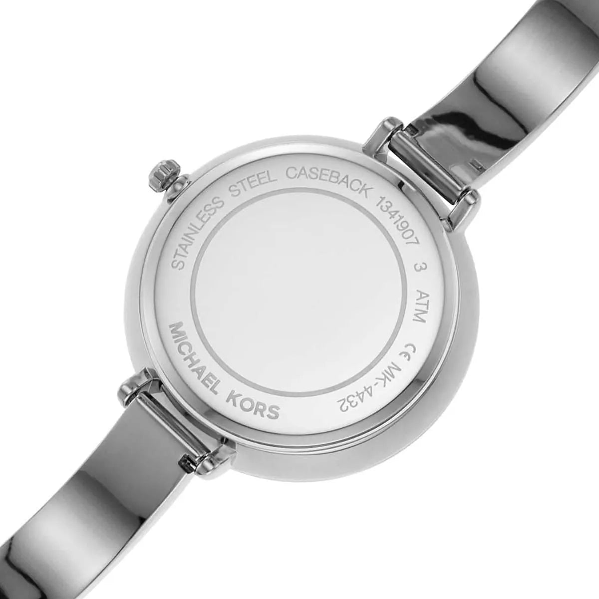 Michael Kors Charley Pavé Dial Silver bangle strap Women's Watch - MK4432