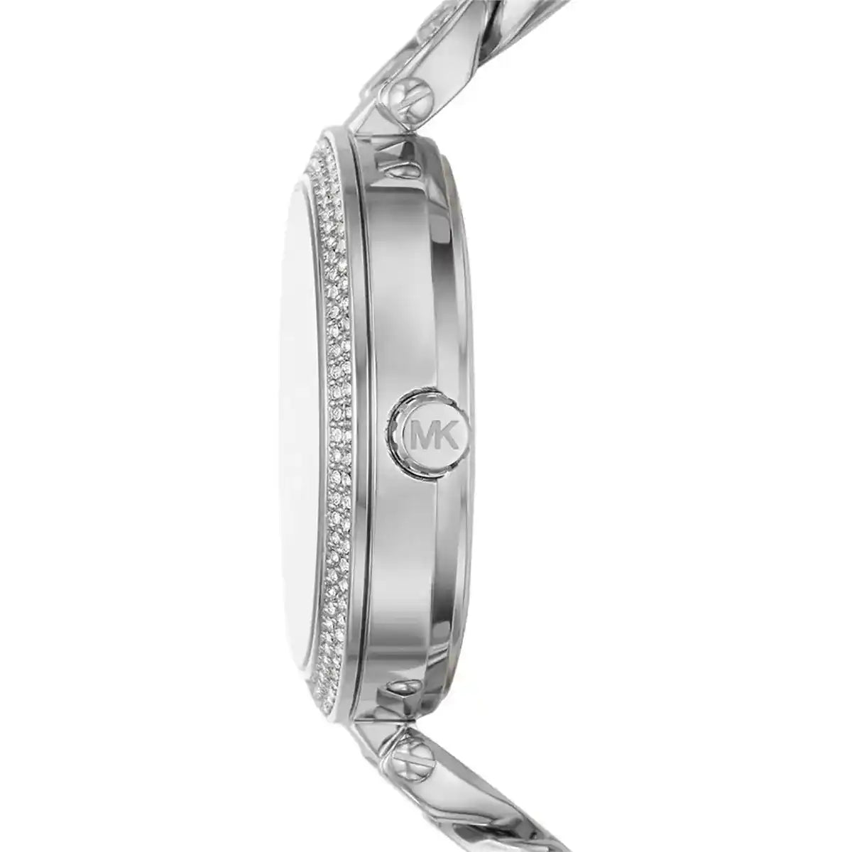 Michael Kors Catelyn Silver Glitz Chain Women's Watch - MK4675