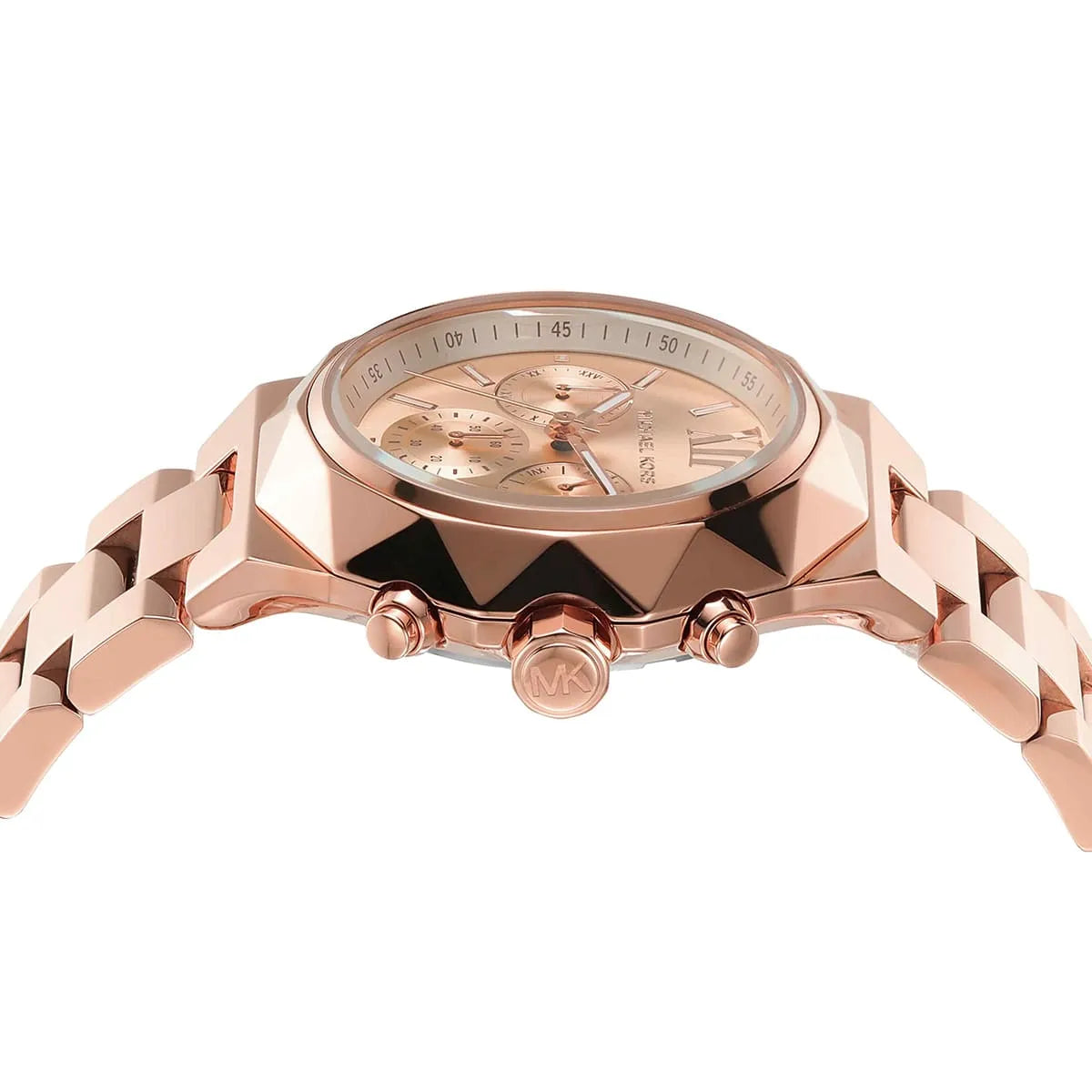 Michael Kors Raquel Chronograph Rose Gold-Tone Watch - MK4688