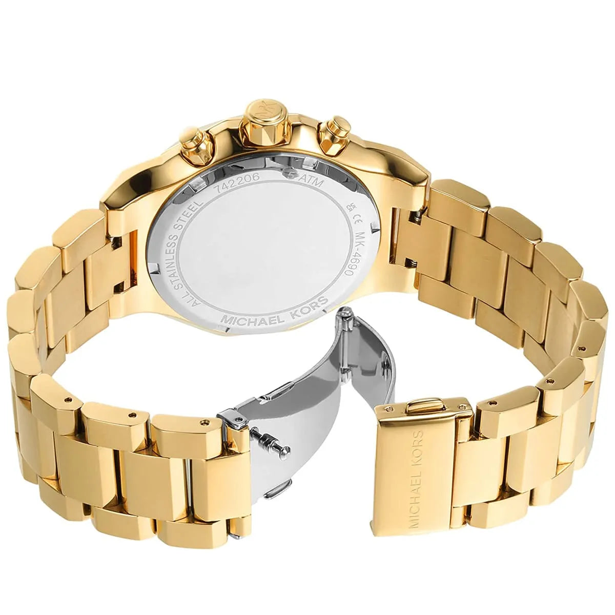 Michael Kors Oversized Raquel Gold-Tone Watch - MK4690