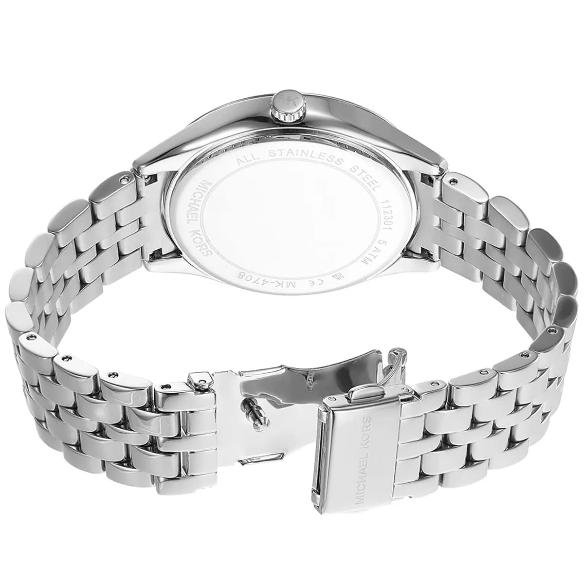 Michael Kors Harlowe Pavé Silver Women's Watch - MK4708