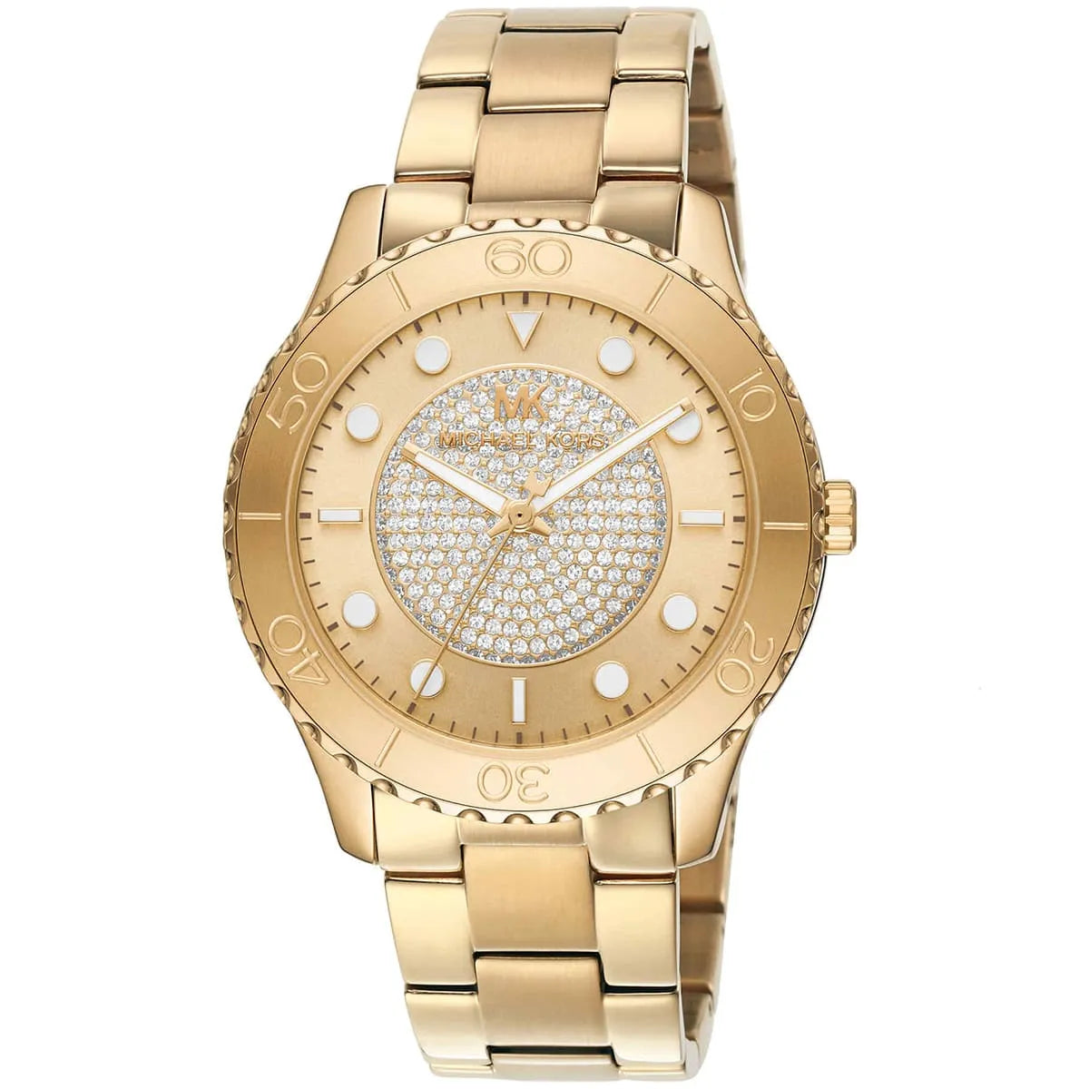 Michael Kors Runway Pavé Gold Women's Watch - MK6911