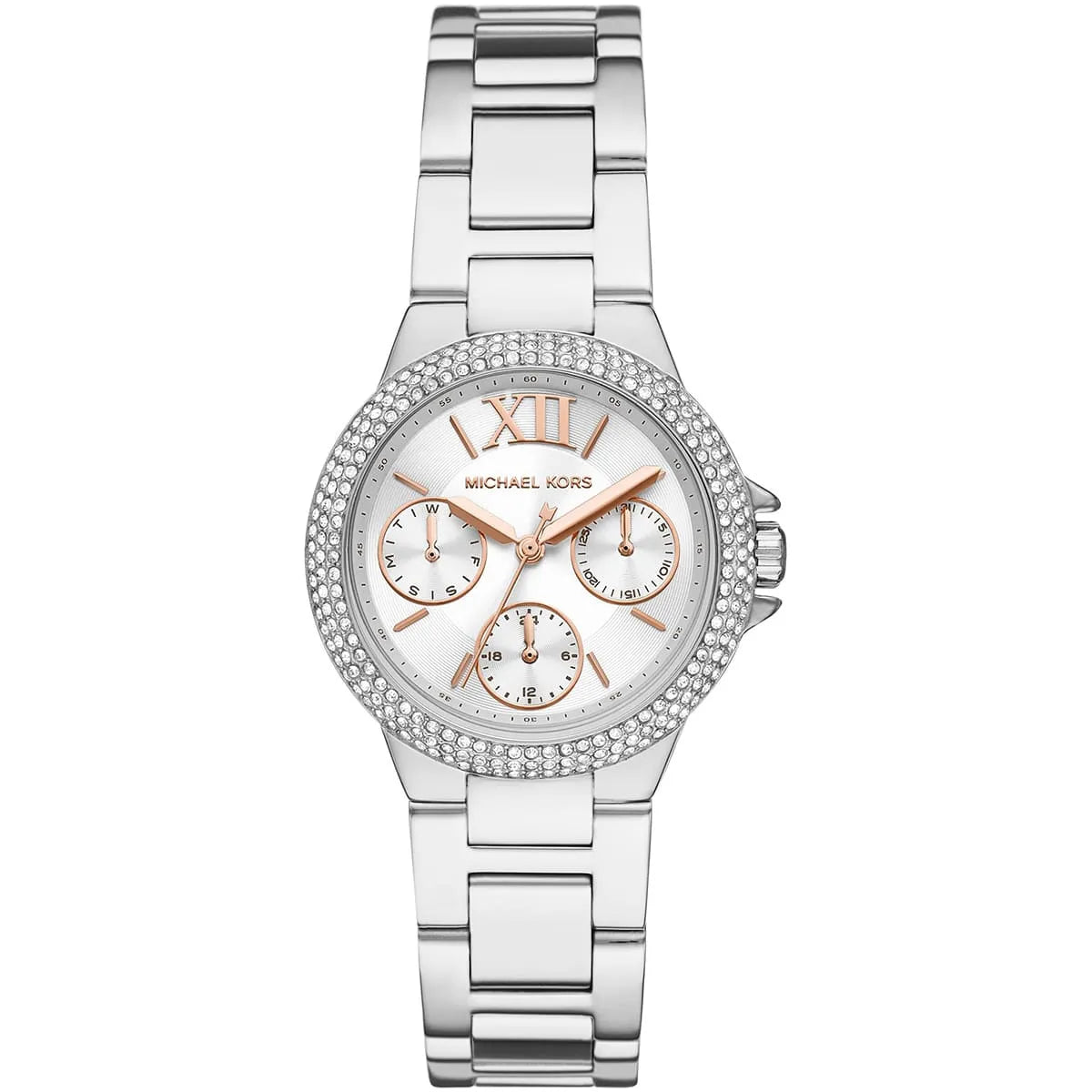 Michael Kors Camille Multifunction Silver-Tone Women's Watch - MK7198