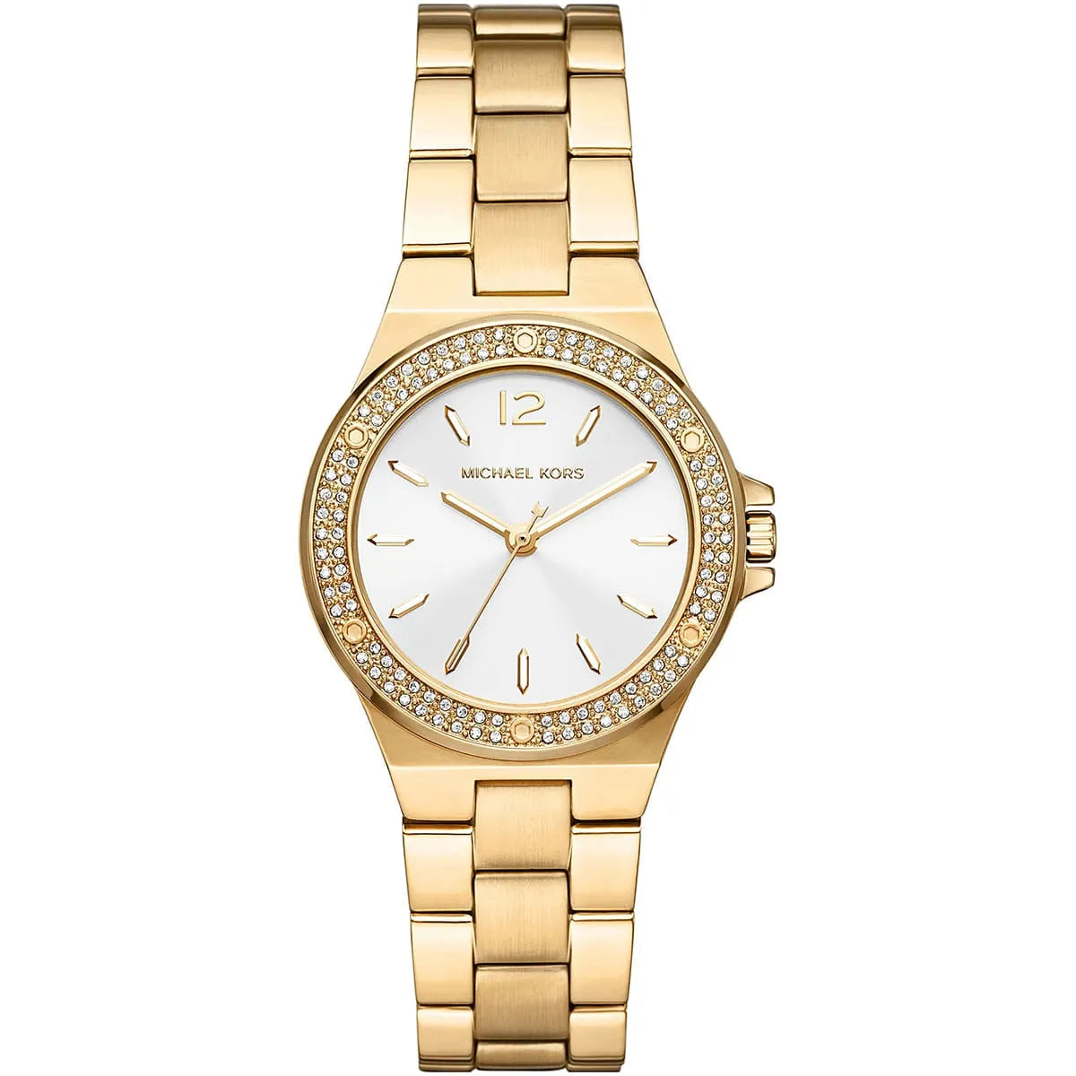 Michael Kors Mini Lennox Pavé Pearlescent Dial Gold Women's watch - MK7278