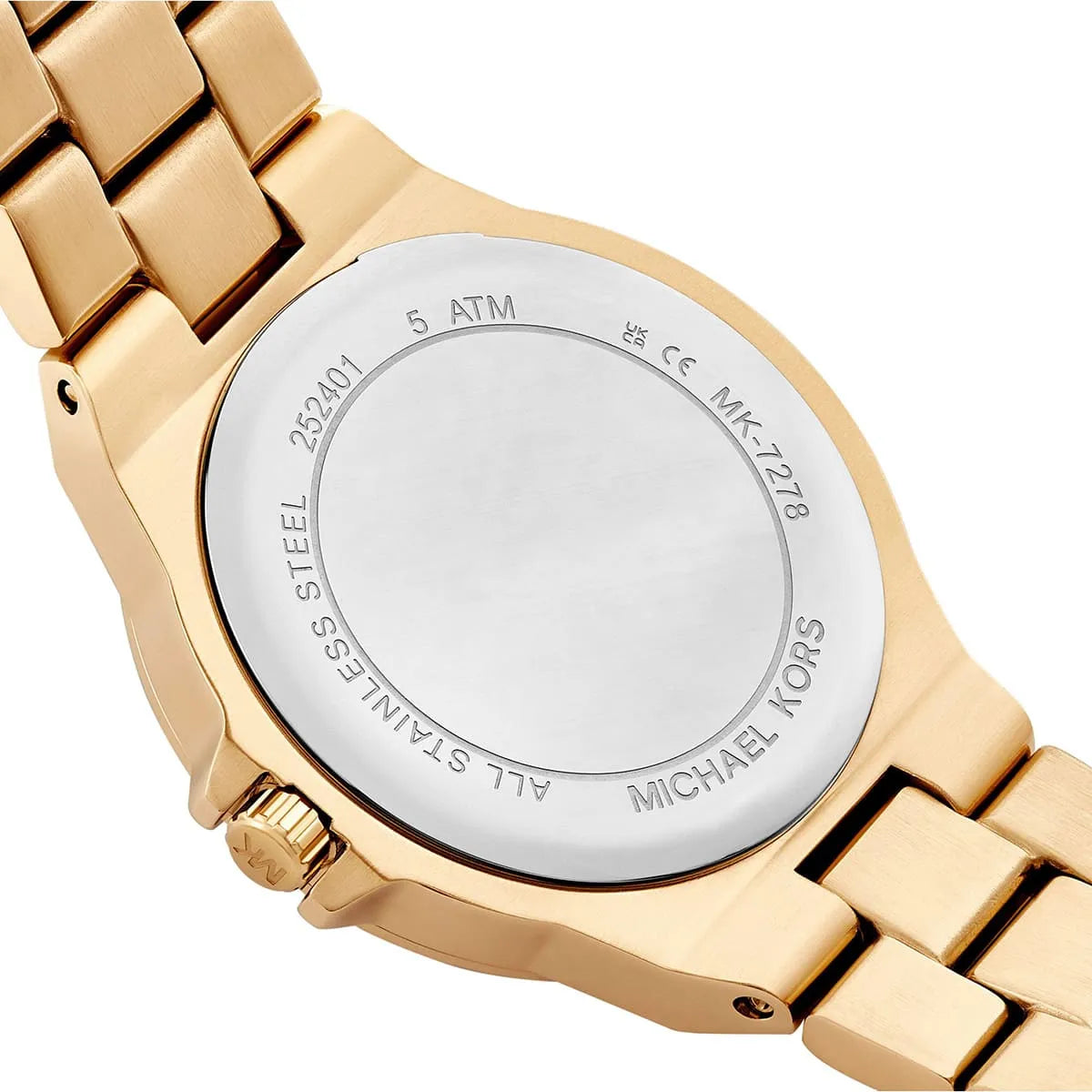 Michael Kors Mini Lennox Pavé Pearlescent Dial Gold Women's watch - MK7278