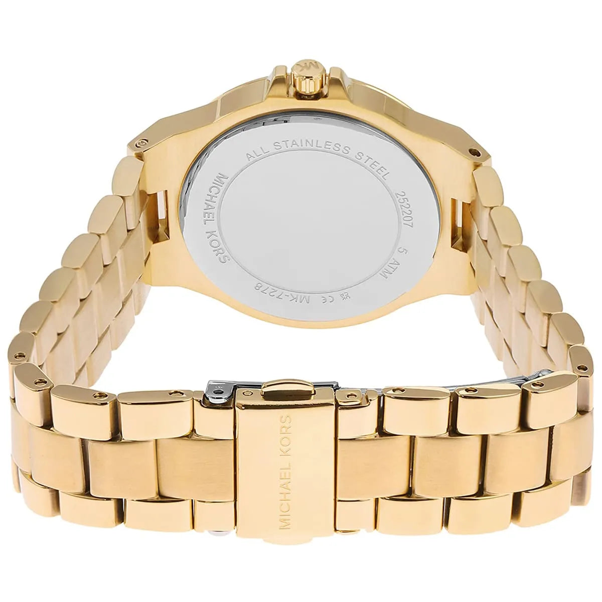 Michael Kors Mini Lennox Pavé Pearlescent Dial Gold Women's watch - MK7278