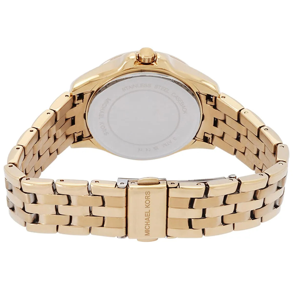 Michael Kors Mini Pilot Pavé Gold-Tone Women's Watch - MK7366