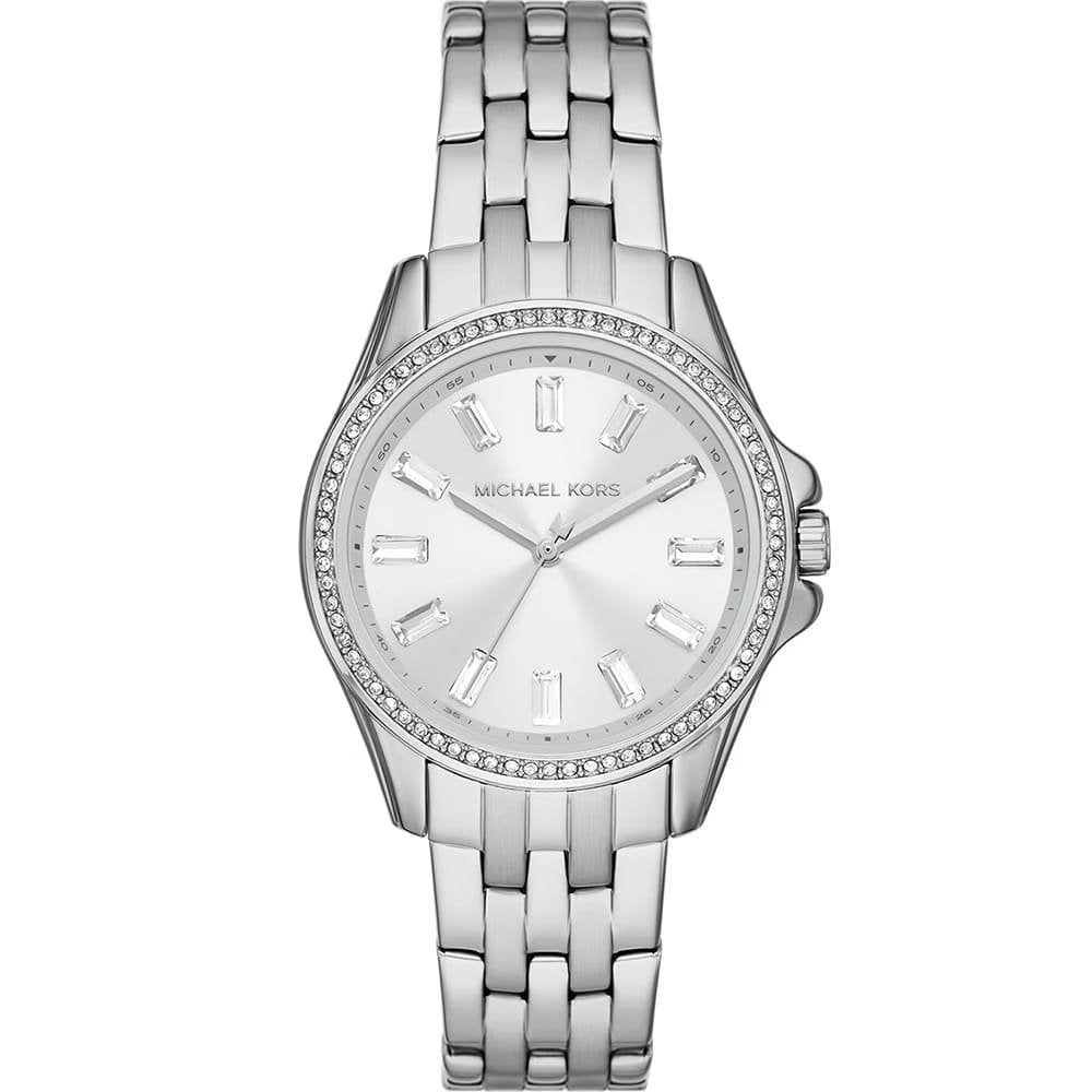 Michael Kors Pilot Quartz Silver-Tone Women's Watch - MK7379
