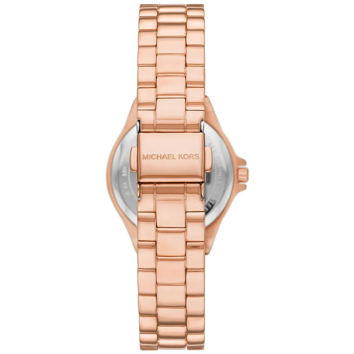 Michael Kors Mini Lennox Pink Dial Rose-gold Women's Watch - MK7396