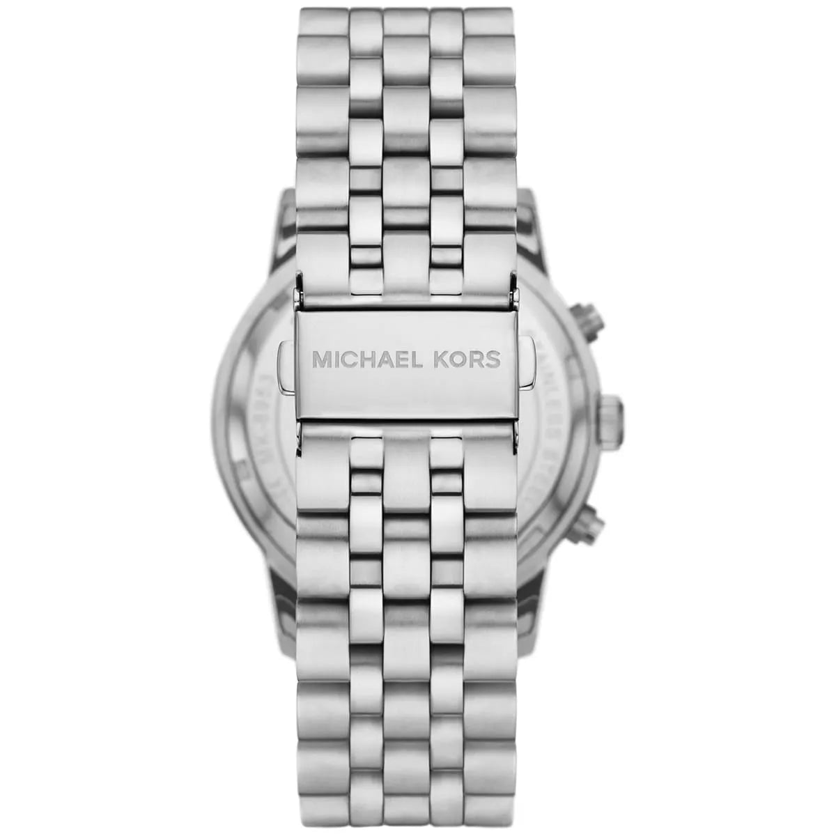 Michael Kors Hutton Chronograph Blue Dial Silver Men's Watch - MK8952