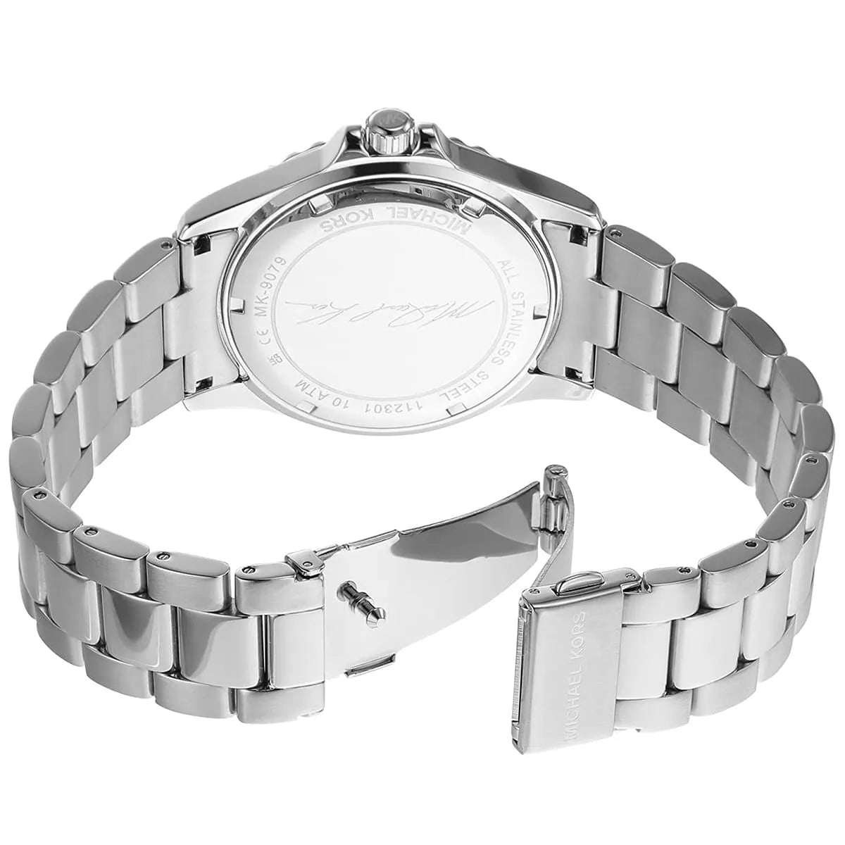 Michael Kors Everest Blue Dial Silver Men's Watch - MK9079