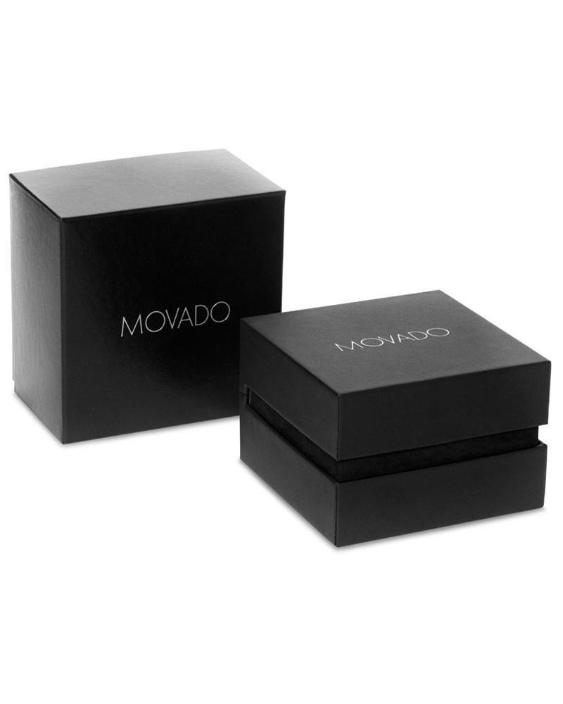 Movado Bold Quest watch presentation box and packaging