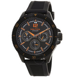 Nautica Nct Windros Multifunction Quartz Black Dial Men's Watch NAPWRS402 - The Watches Men & Co