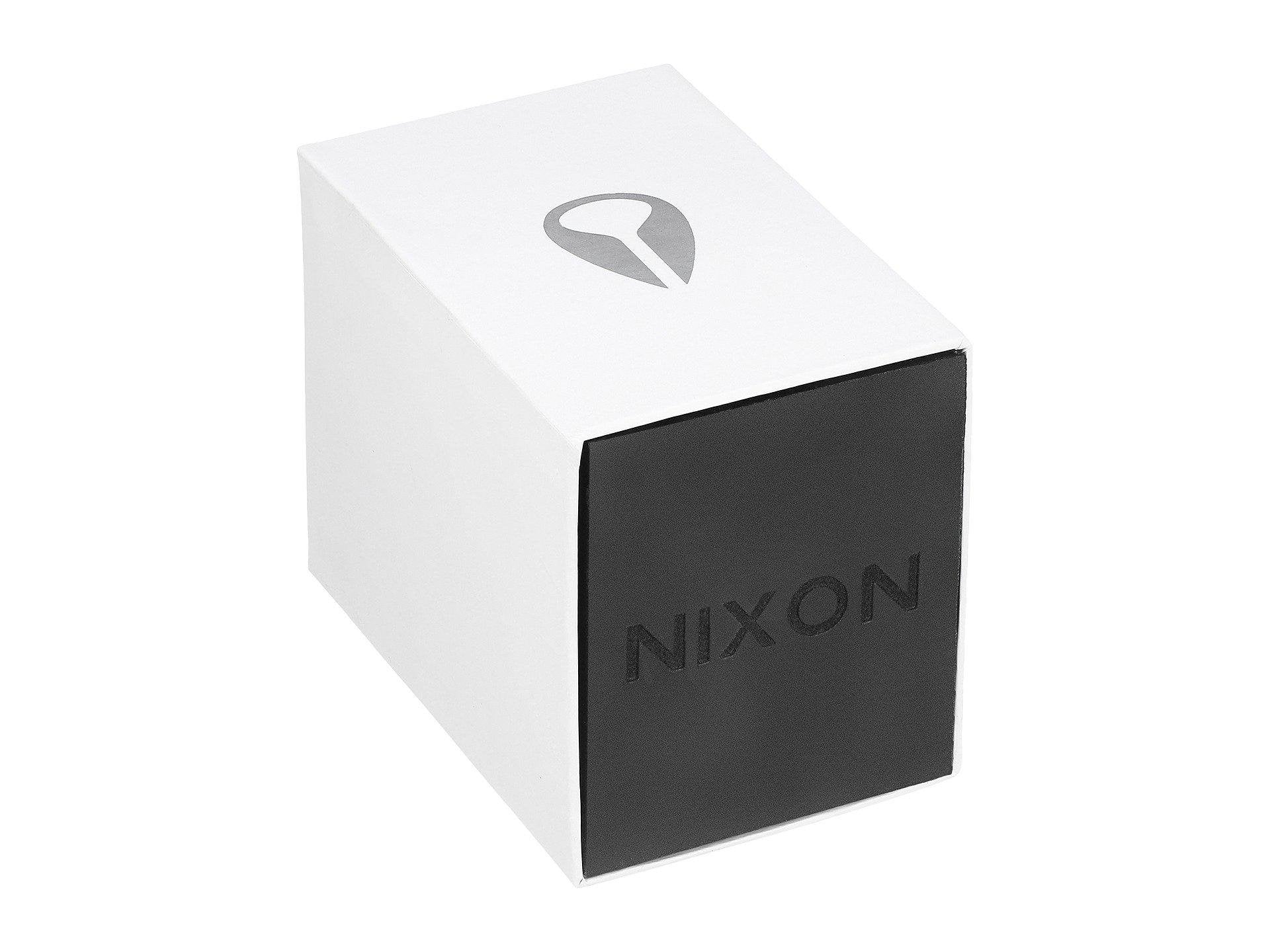 Nixon watch packaging box with brand logo