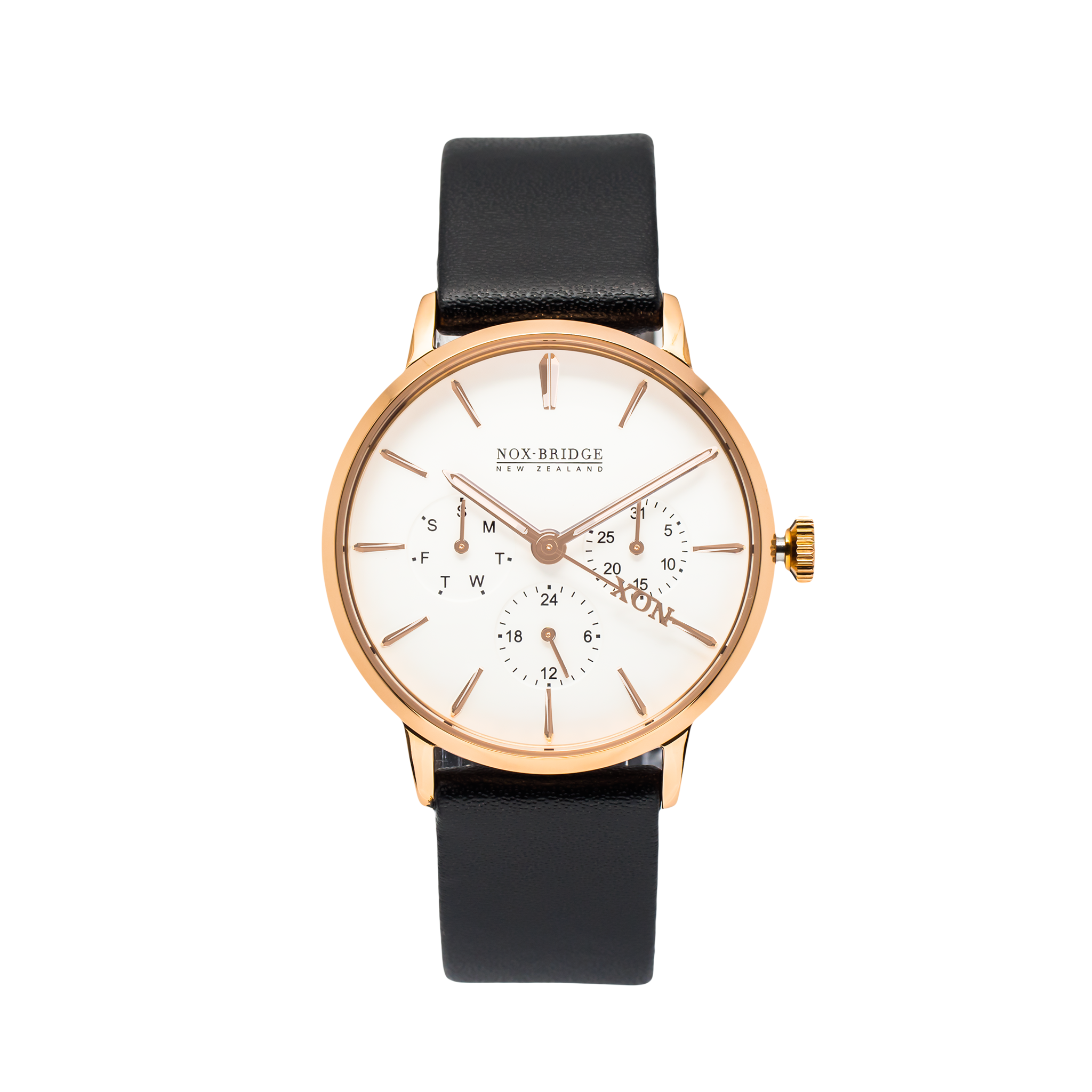 NOX-BRIDGE Classic Capella Rose Gold 36MM CRG36 - The Watches Men & CO