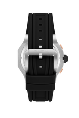 Quantum Hunter Men’s Chronograph Watch Black Rubber Strap – HNG1082.371 - Watch