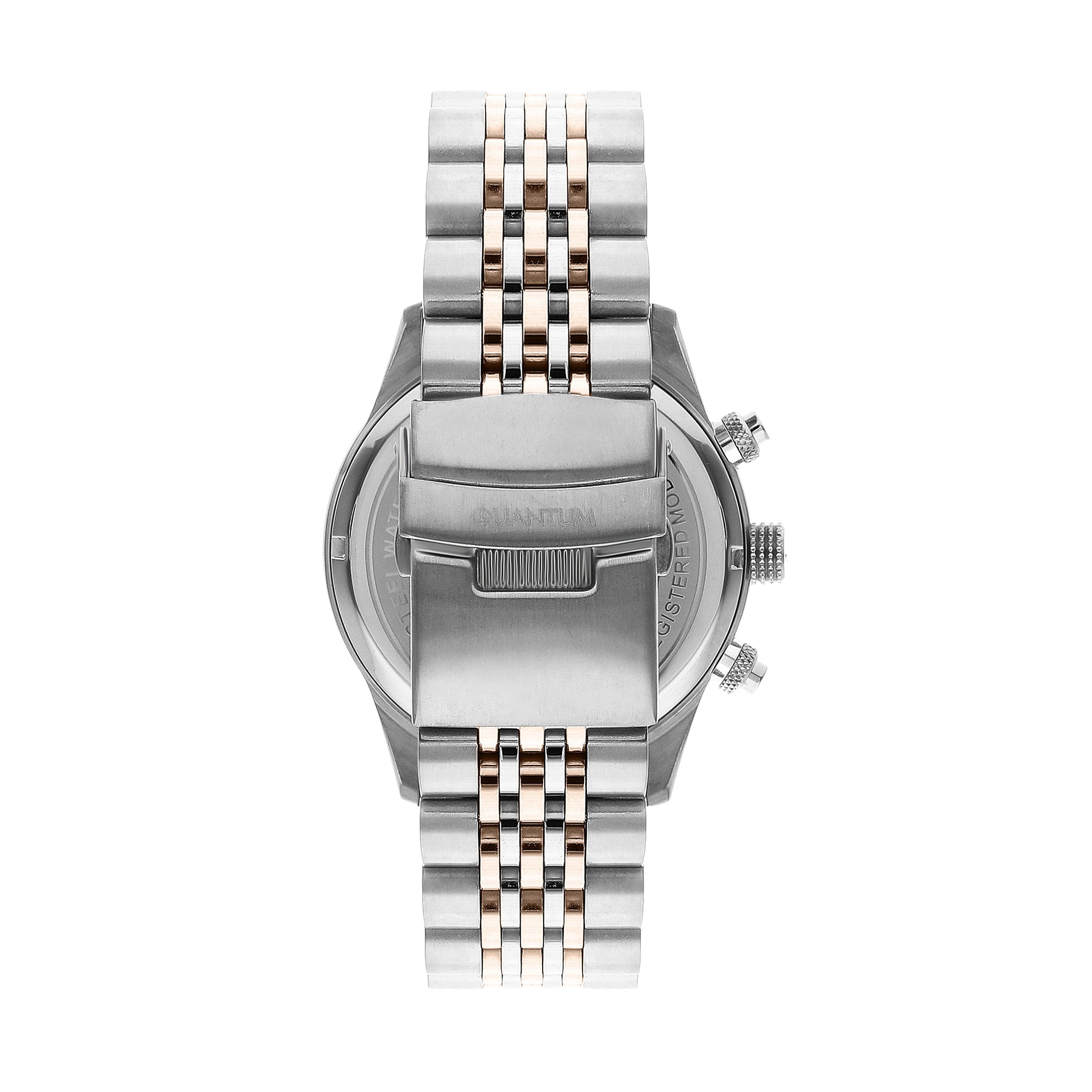 Quantum Men’s Rose Gold Chronograph Metal Strap Watch – ADG1016.530 - Watch