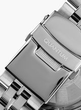 Quantum Silver Chronograph Stainless Steel Strap Men's Watch PWG930.350 - The Watches Men & Co #3