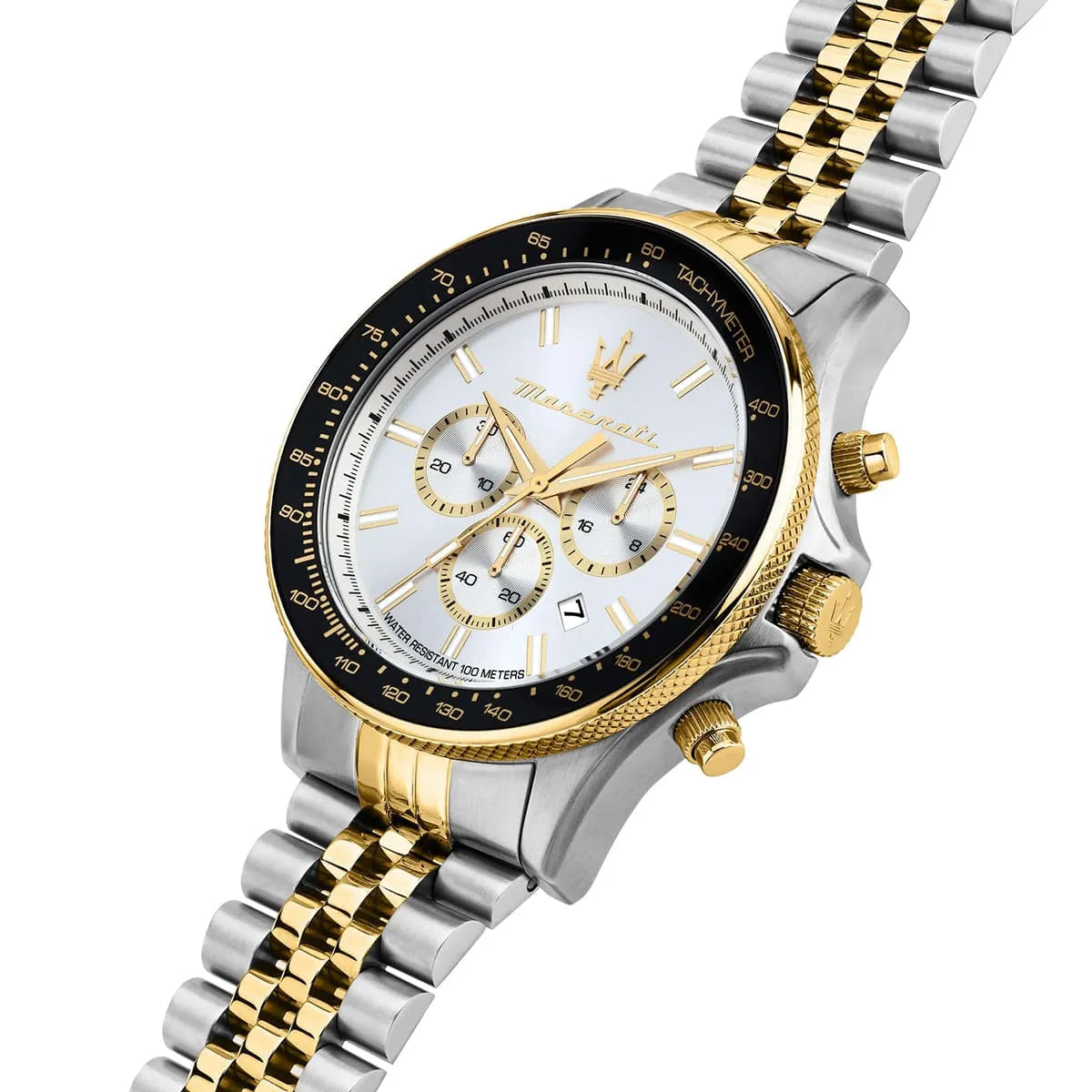 Maserati Men's Sfida Sport (44mm) White Dial / Two-Tone Stainless Steel R8873640024 R8873640024 - Image 3