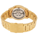 Seiko 5 Automatic Gold Dial Yellow Gold-tone Men's Watch SNKK20K1 - The Watches Men & Co #3