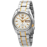 Seiko 5 Automatic Silver Dial Men's Watch SNKL57 - The Watches Men & Co