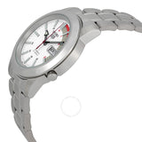Seiko 5 Automatic White Dial Stainless Steel Men's Watch SNKK25 - The Watches Men & Co #2