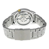 Seiko 5 Silver Stainless Steel Automatic Men's Watch SNKK09 - The Watches Men & Co #3