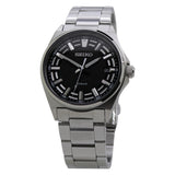 Seiko Classic Quartz Black Dial Men's Watch SUR505P1 - The Watches Men & Co