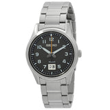 Seiko Classic Quartz Black Dial Men's Watch SUR569P1 - The Watches Men & Co