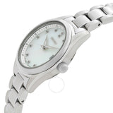 Seiko Diamond Quartz Mother of Pearl Dial Ladies Watch SUR579P1 - The Watches Men & Co #2