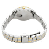 Seiko Diamonds Quartz Silver Dial Two-Tone Ladies Watch SUR582P1 - The Watches Men & Co #3