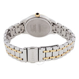 Seiko Discover More Quartz Diamond Silver Dial Two-Tone Ladies Watch SRZ550P1 - The Watches Men & Co #3